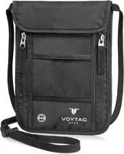 Ultra-Slim Comfort Neck Wallet & Passport Holder - Rfid-Protected, Stylish Trave