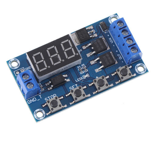 DC 6-30V Dual MOS LED Digital Time Delay Relay Switch Module Circuit Board-*- - Picture 2 of 9