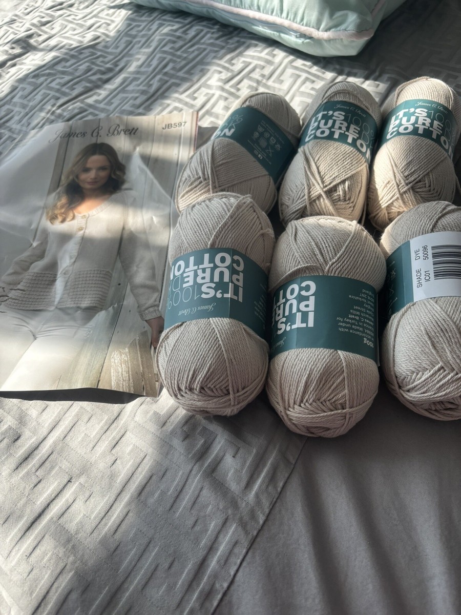 james c brett 100 cotton