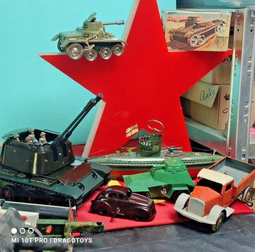 VINTAGE TOY TANK RUDY T-34 85 MILITARY WORLD WAR 2 SOVIET ERA POLAND BERLIN - Picture 9 of 24