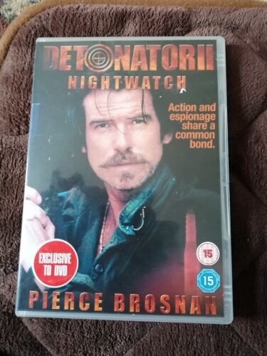 Detonator II: Nachtwache 1995 DVD - Pierce Brosnan - R2 UK DISC WIE NEU VERSANDKOSTENFREI - Bild 1 von 3