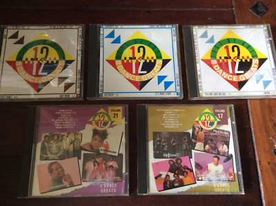 Best Of 12 Inch Gold [5 CD] Heatwave Mtume Whodini Cameo Chic Sister Sledge