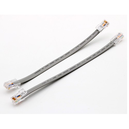 1x Cat5E Ethernet Cable Lan Network RJ45 Flat Patch Internet Cable for PC Laptop - Picture 1 of 8