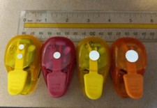 EK Success Small Paper Punches Dot Circles Lot Of 4