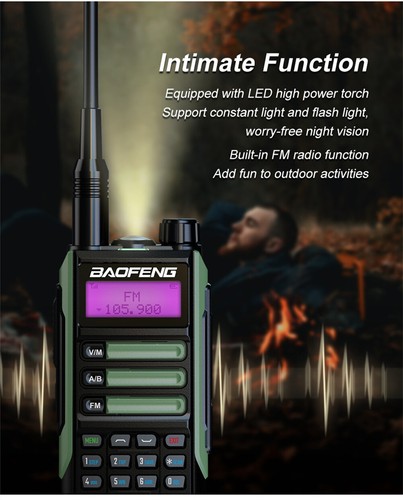 BaoFeng Zwei Wege Radio UV-16 Walkie Talkie High Power FM Transceiver Amateurfunkgeräte - Bild 2 von 17