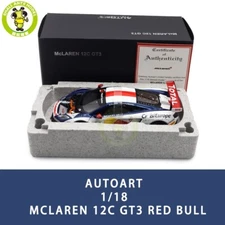1/18 McLaren 12C GT3 Red Bull S.LOEB / A.PARENTE #9 Autoart 81342 Model Car