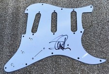 Steve Harris Signed Guitar Pickguard Iron Maiden With Proof Steve Harris Signed Guitar Pickguard Iron Maiden With Proof