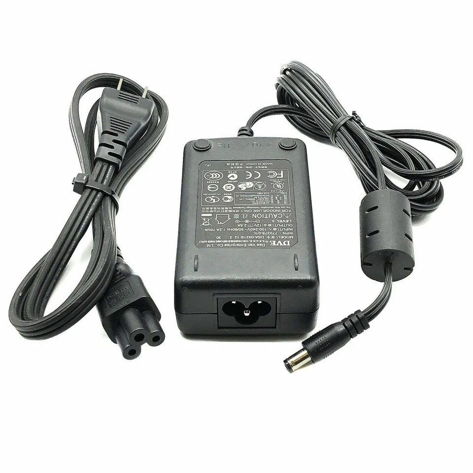 Genuine 12V DVE Adapter For X2Gen MW22U MG15VT MG17R LCD Monitors OEM - Image 4 of 4