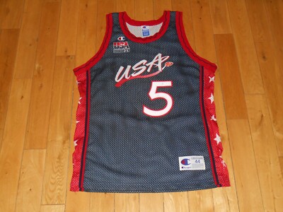 Joint Custody Vintage Grant Hill “Usa Olympics” Champion Basketball Jersey