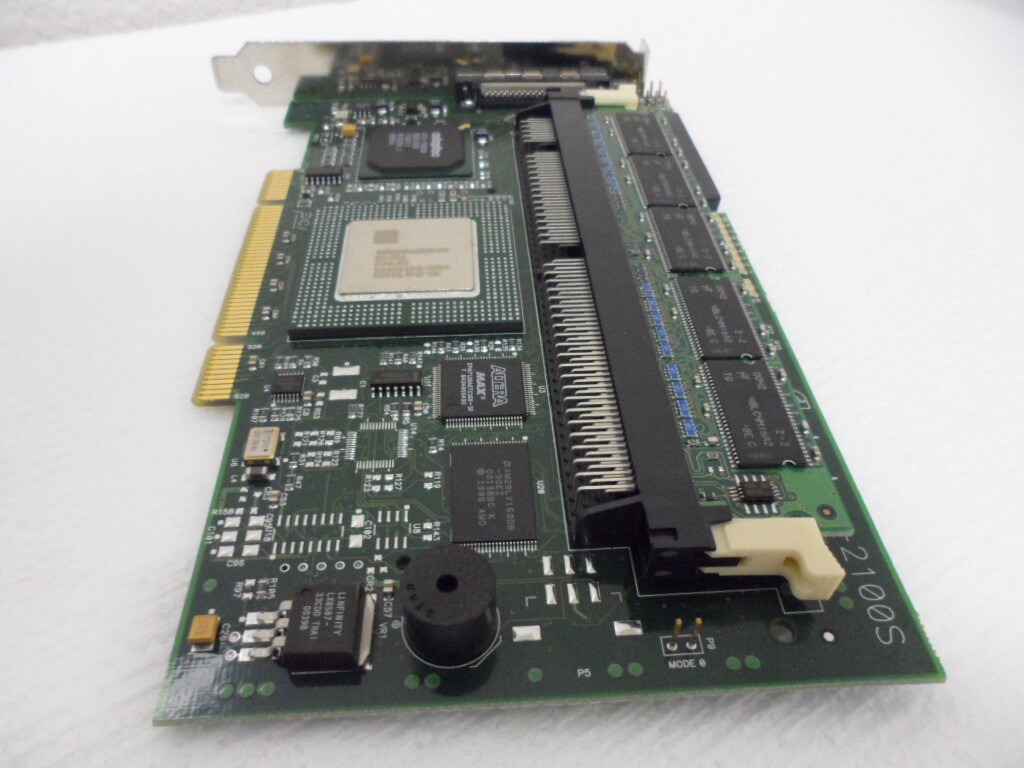 SCSI RAID Controller Adapter Card PCI 32-bit Adaptec 2100S SCSI RAID Controller Adapter Card PCI 32-bit Adaptec 2100S