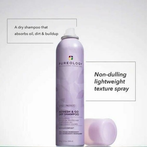 Pureology Style + Protect Refresh & Go Dry Shampoo 5.3 oz / New 2024 Bottles - Picture 4 of 10