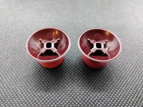 NEW Microsoft Xbox One S 1708 LIGHT DARK CHERRY RED Thumbsticks Joysticks 1728 - Picture 3 of 3