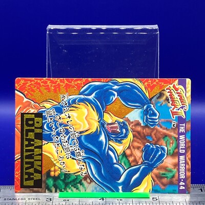 Blanka Street Fighter Carddass CAPCOM Vintage Card Very Rare TCG
