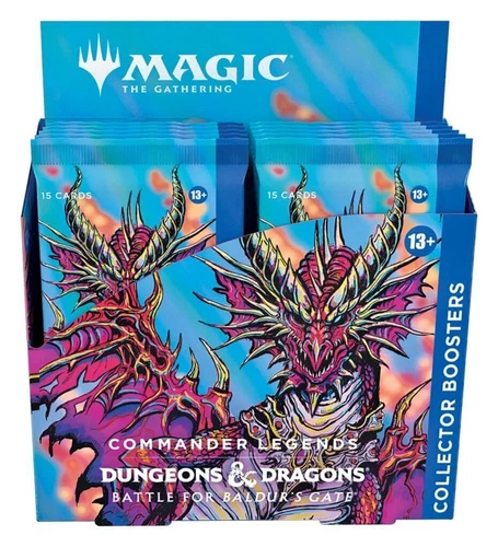 Magic Commander Legends Battle for Baldur’s Gate Collector Booster Box MTG
