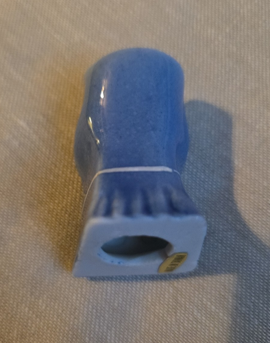 Hagen Renaker Blue Chair With White Persian Kitten Cat Miniature Figurine Vtg - Picture 6 of 9