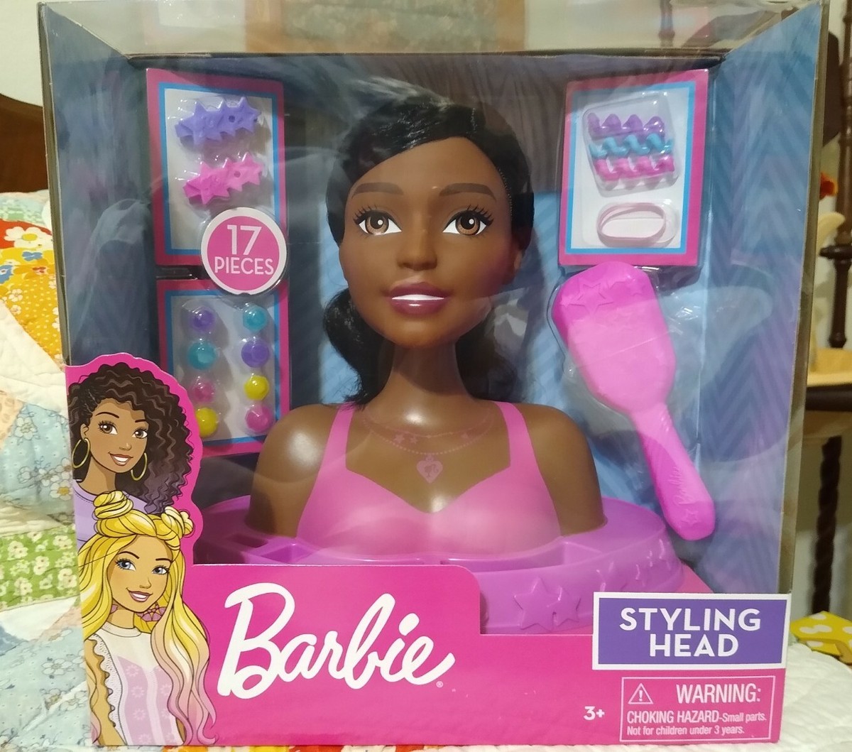 Barbie natural hair styling head new arrivals