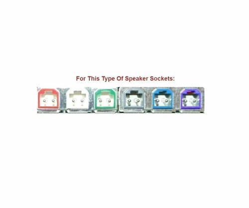 Extender Blue Gray Red Green White Speaker Cable Red Gray For Sony Home Cinema - Picture 2 of 9