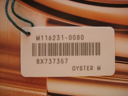 GENUINE ROLEX DATEJUST 36 116231 WATCH OYSTER M SWIMPRUF WHITE PRICE HANG TAG - Picture 3 of 12