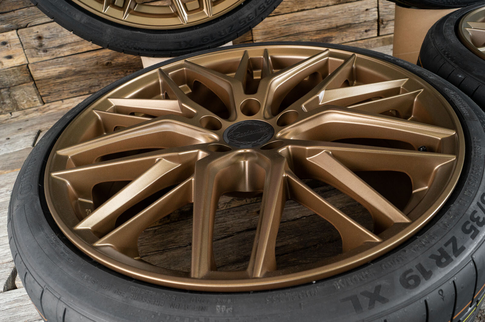 Ruote Invernali 19 Pollici RW01 per Mercedes Classe V W447 W639 Vito Marco Polo Bronzo foto 5