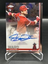 Taylor Ward 2019 Topps Chrome Rookie Autograph Los Angeles Angels
