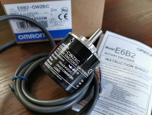 1 pz Encoder rotante incrementale E6B2-CWZ6C 2000P/R 5-24vdc NPN