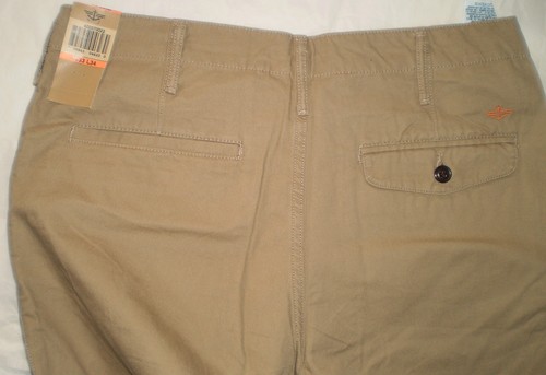 PANTALONES/PANTALONES/PANTALONES CAQUI GENUINOS DOCKERS CHINOS D2 AJUSTE RECTO VIVIDOS Y USADOS *GOLF* - Imagen 12 de 15