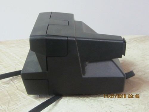 VINTAGE POLAROID ONE STEP 600 LAND CAMERA RAINBOW STRIPE GREAT CONDITION !!! - Picture 3 of 7