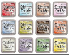 Ranger Tim Holtz Bundle of 12 Distress Oxide Ink Pads - Summer 2018 Colors