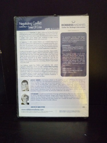 Negotiating Conflict:Leadership in times of Crisis Life 9/11/01 DVD NEW ~ #162i - 第 2/2 張圖片