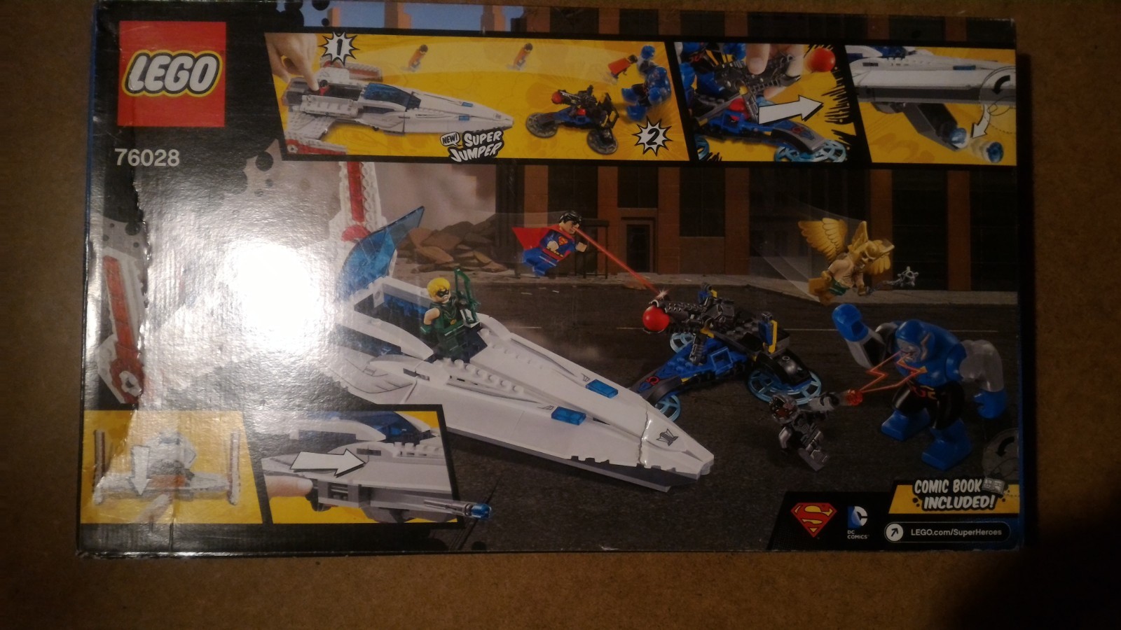 Lego Super Heroes 76028 Darkseid Invasion NEW NEW NEW SEALED BNISB acce16 Lego Super Heroes 76028 Darkseid Invasion NEW NEW NEW SEALED BNISB acce16