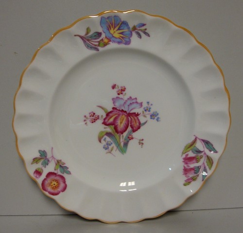 Spode IRIS Brotteller 4er SET weitere Artikel hier BESTER ZUSTAND - Bild 2 von 3