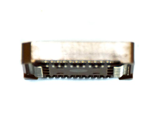 5 Stck. PLCC SMT SMD IC Buchse 44P Teilung 1,27 mm verzinnt Farbe = braun RoHS Taiwan - Bild 3 von 4
