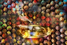 24 x 18 Fuente Opus X Cigar  Painting on Canvas