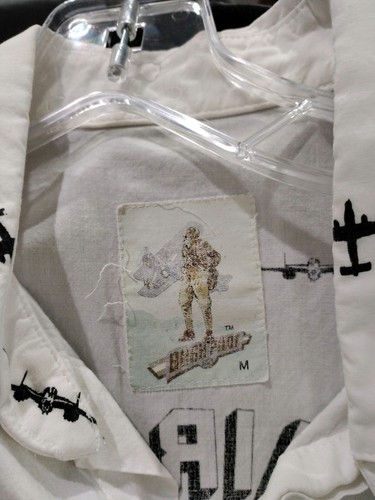 Vintage Rare Bush Pilot 8th Air Force Shirt 1942 - Picture 5 of 5