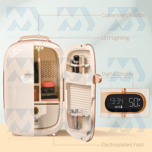 Mini Portable Skincare Fridge with LED Display, 12L Mini Fridge for Beauty Small - Picture 5 of 9
