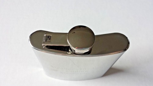 Stainless Steel Engraved Hip Flask Mother-In-Law Coping Mechanism GagGift *AS IS - Picture 5 of 7