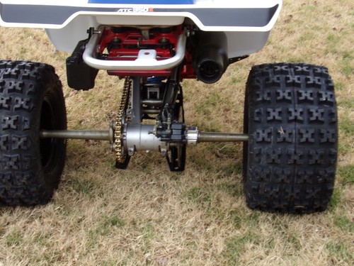HONDA ATC 250R, 350X ATC250R, ATC350X BILLET ALUMINUM DOUBLE AXLE LOCK NUT - Picture 3 of 5