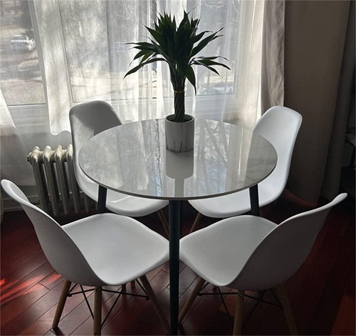 FATIVO Esstisch Rund Esszimmertisch Runder Küchen Tisch aus Marmor Esszimmer XXL - Bild 4 von 32