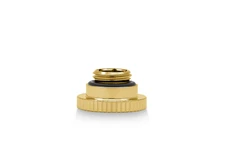 EKWB EK-Quantum Torque Surface Port Adapter, Gold, 2-pack