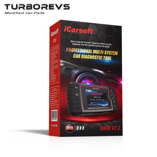 NUOVO BMM V2.0 iCARSOFT DIAGNOSTICS LETTORE DI CODICI GUASTO LUCE DI SERVIZIO PER BMW & MINI - Foto 4 di 10