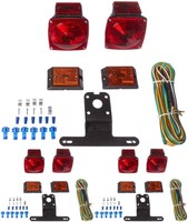 12v Submersible Trailer Lights Kit Tail Light Led Red White Turn Stop Boat Brake 12v Submersible Trailer Lights Kit Tail Light Led Red White Turn Stop Boat Brake