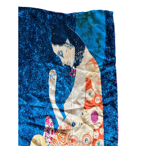 Sete Damen 100 % Seide Schal Halstuch Mehrfarbig Risqué Kunst Rechteck 63" x 16,25" - Bild 4 von 6