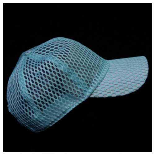 Baseball Cap Plain Mesh Trucker Hat Fashion Snapback Casual Hats Unisex Caps - Picture 5 of 6
