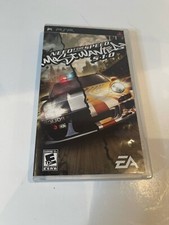 Need For Speed Most Wanted 5-1-0 510 (Sony PSP, 2005) Complete CIB BLACK LABEL