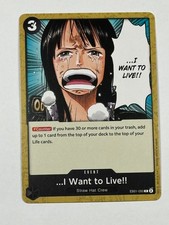 I Want to Live!! EB01-050 C Extra Booster: Memorial Collection One Piece NM ENG
