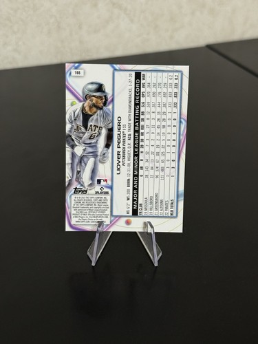 Topps Cosmic Chrome 2023 - Liover Peguero #166 (RC) - Imagen 4 de 4