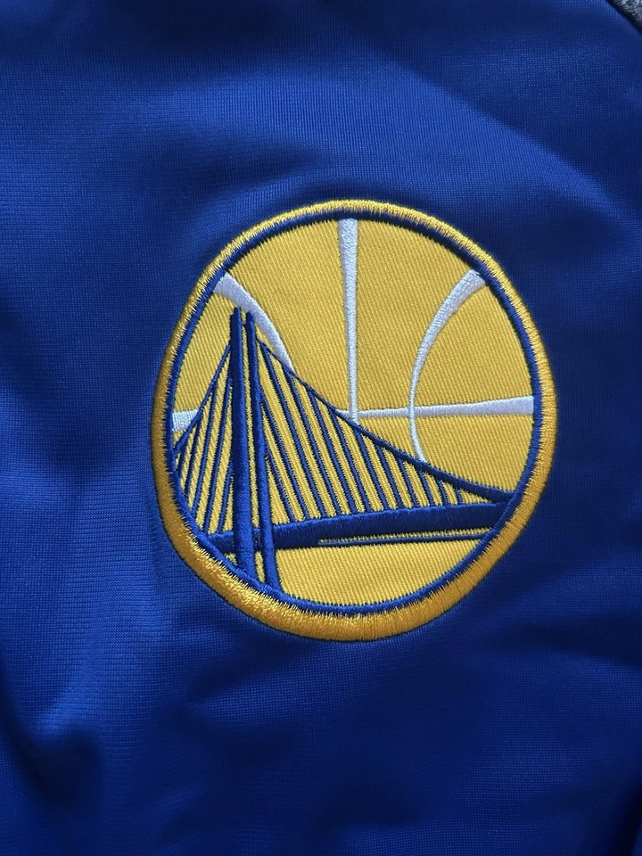 VTG Golden State Warriors Dubs NBA G-III by Carl Banks SIZE XL Half Zip Jacket - Image 3 of 4
