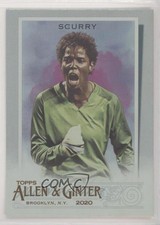 2020 Topps Allen & Ginter's Hot Box Silver Portrait Briana Scurry #166 1x9