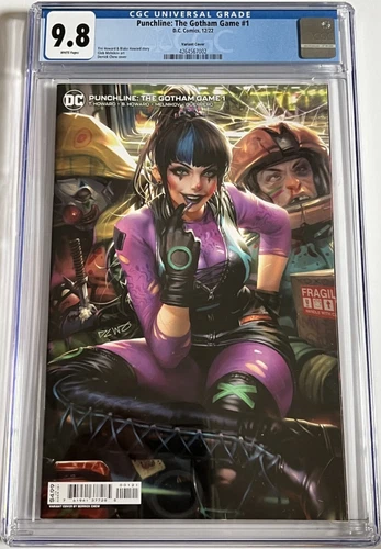 PUNCHLINE: THE GOTHAM GAME #1 CGC 9.8 NM/MINT 🔥Derrick Chew Variant🔥DC Comics