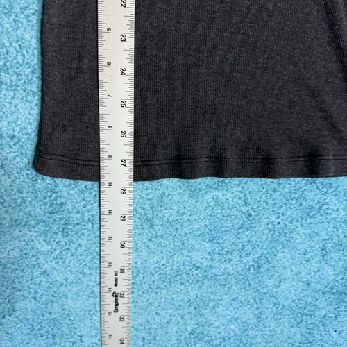 Vintage Y2K Skinny Minnie Tank Top Women’s Small Gray White Rhinestone - Picture 4 of 11